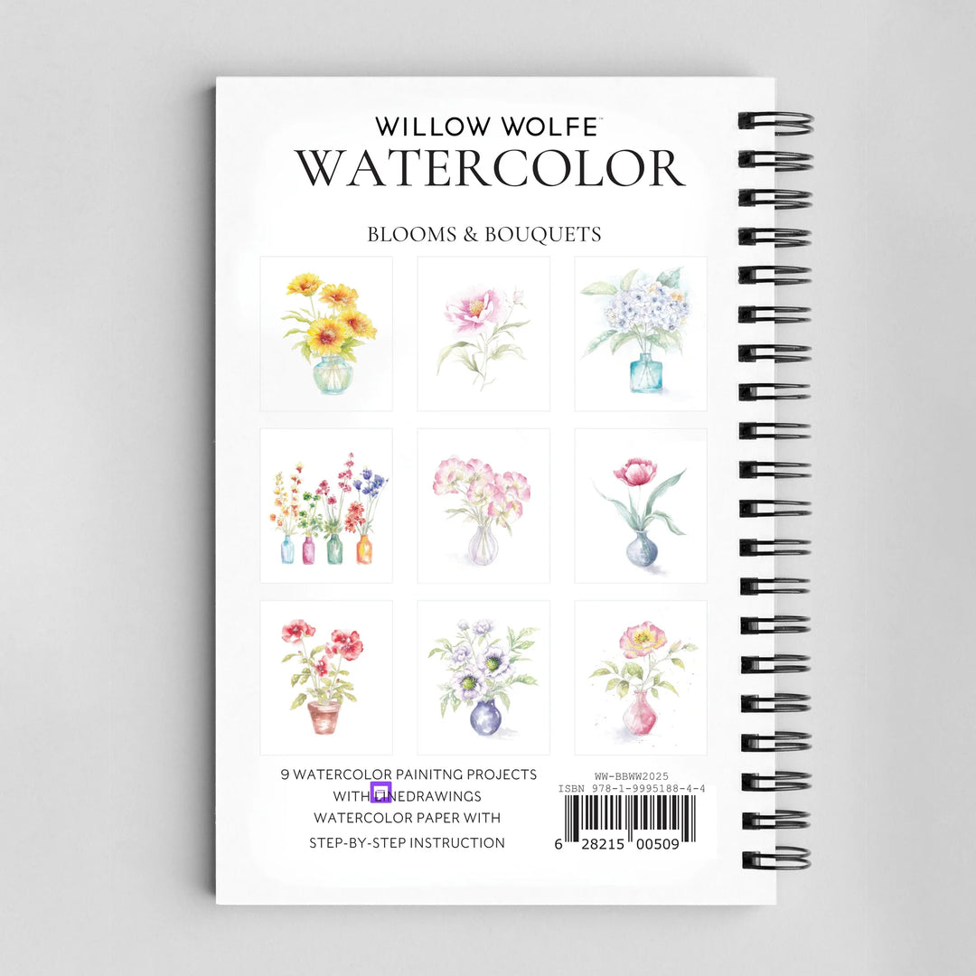 Watercolor Workbooks By Willow Wolfe