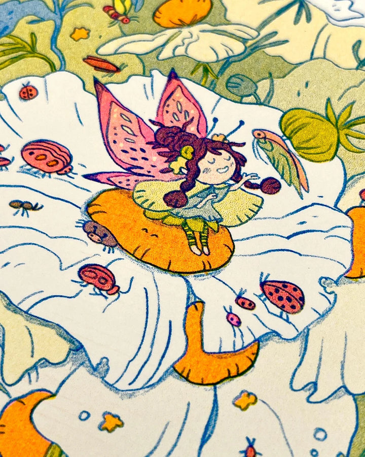 Bug Fairy Riso Print b