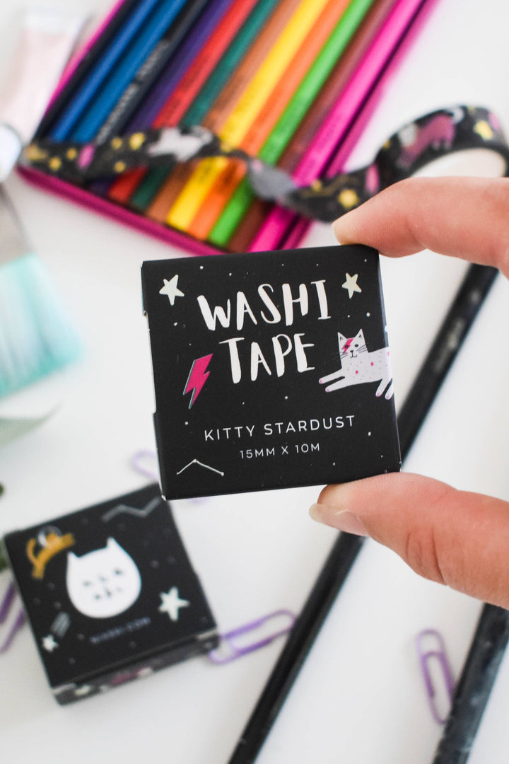 Kitty Stardust Cat Washi Tape