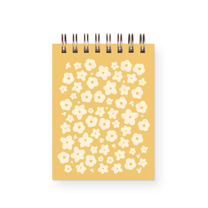 Flower Pattern Mini Jotter Notebook