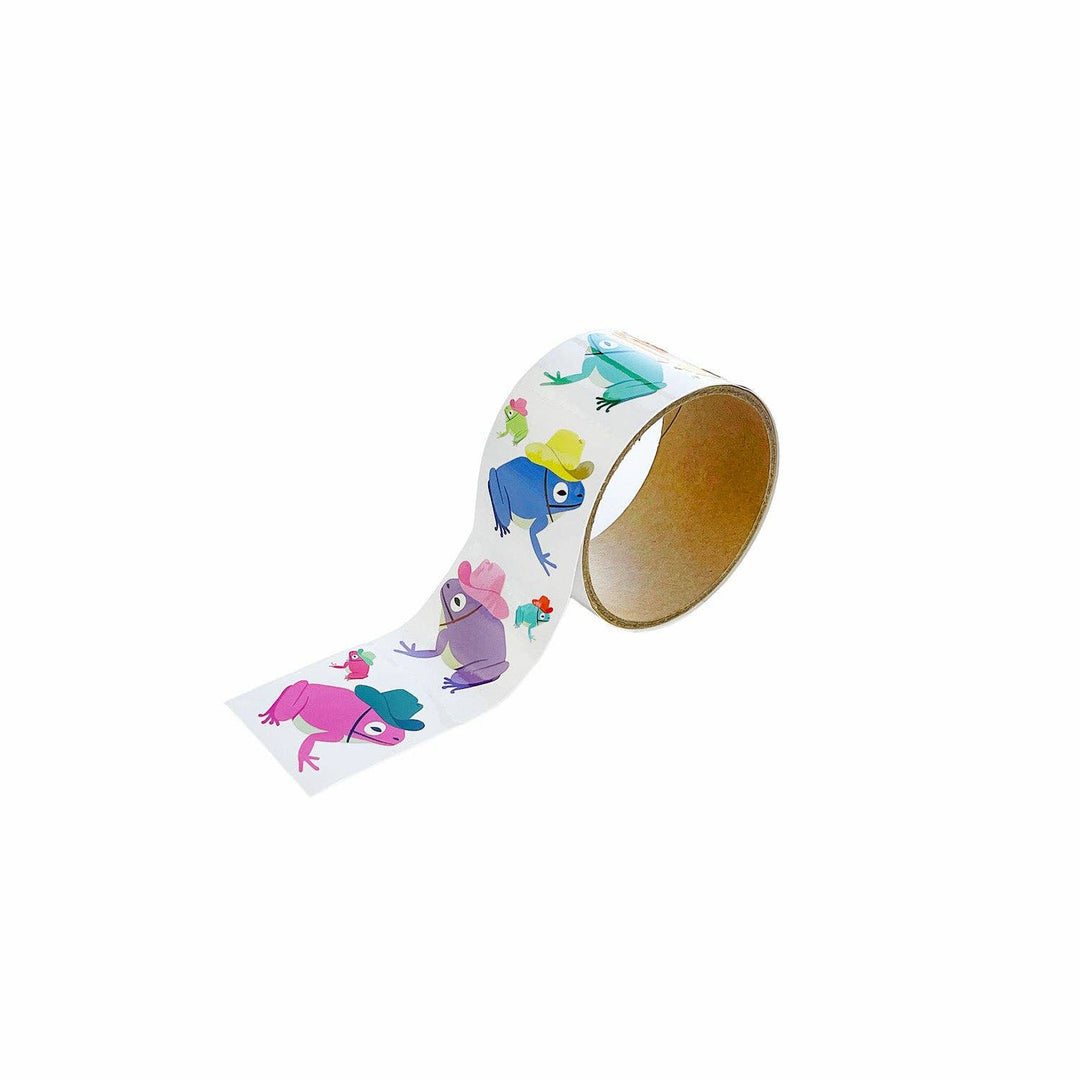 Country Toads Stickers on the Roll Sheet