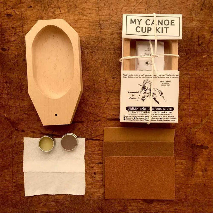 Canoe Cup Wood Carving DIY Kit
