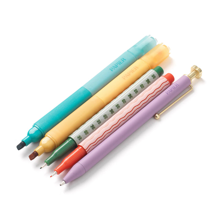 Imagination Mixed Pen & Highlighter Set of 5