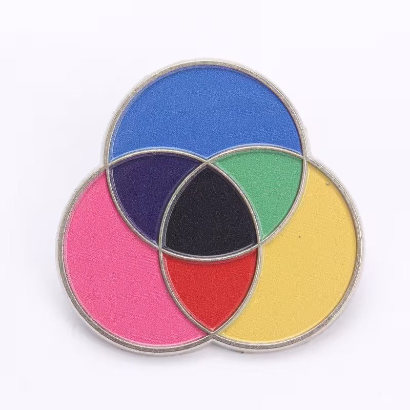 Color Theory Enamel Pin