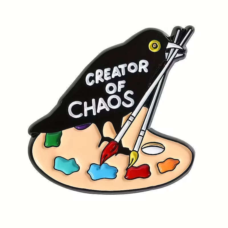 Creator of Chaos Enamel Pin