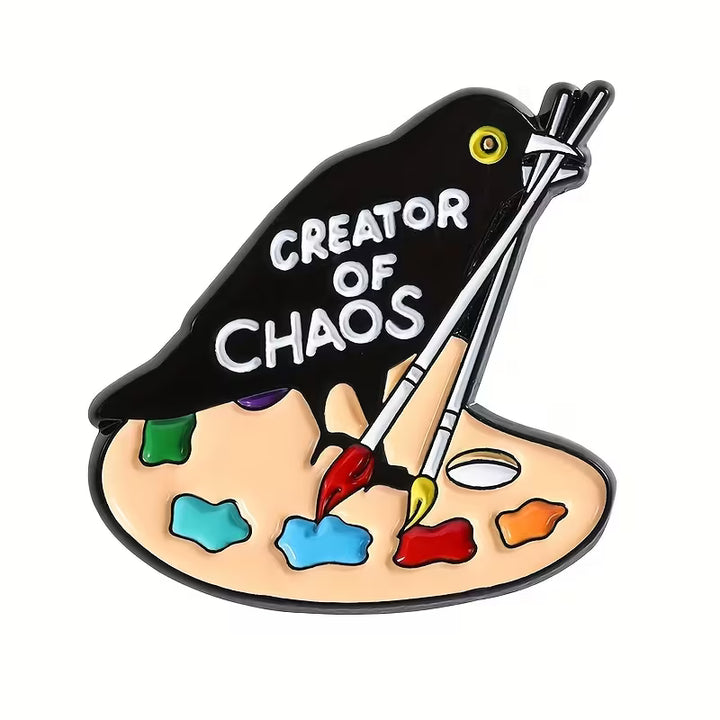 Creator of Chaos Enamel Pin