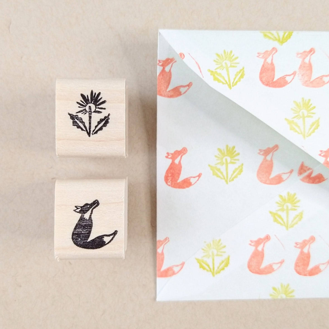 Abstract Flower Mini Stamp
