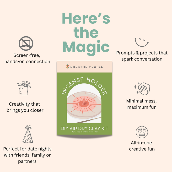 DIY Air Dry Clay Kit- Make Your Own Trinket Dish