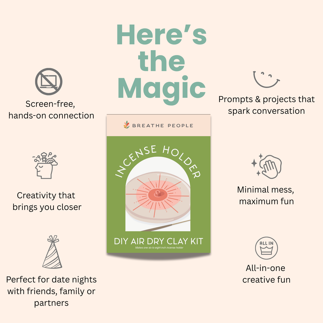 DIY Air Dry Clay Kit- Make Your Own Wish Bell