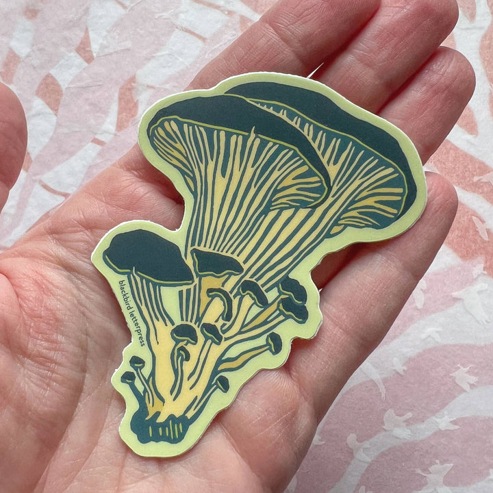 Oyster mushroom sticker