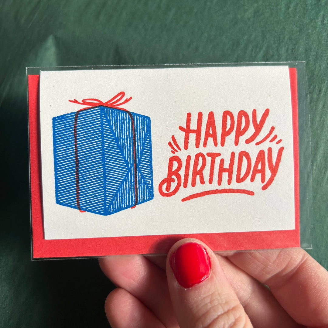 Birthday Present Mini Card