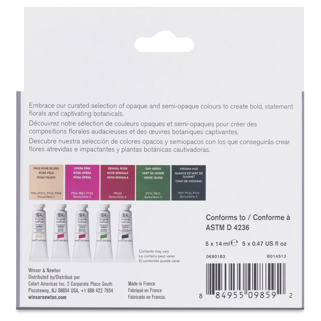 Winsor & Newton Designers Gouache - Sets of 5