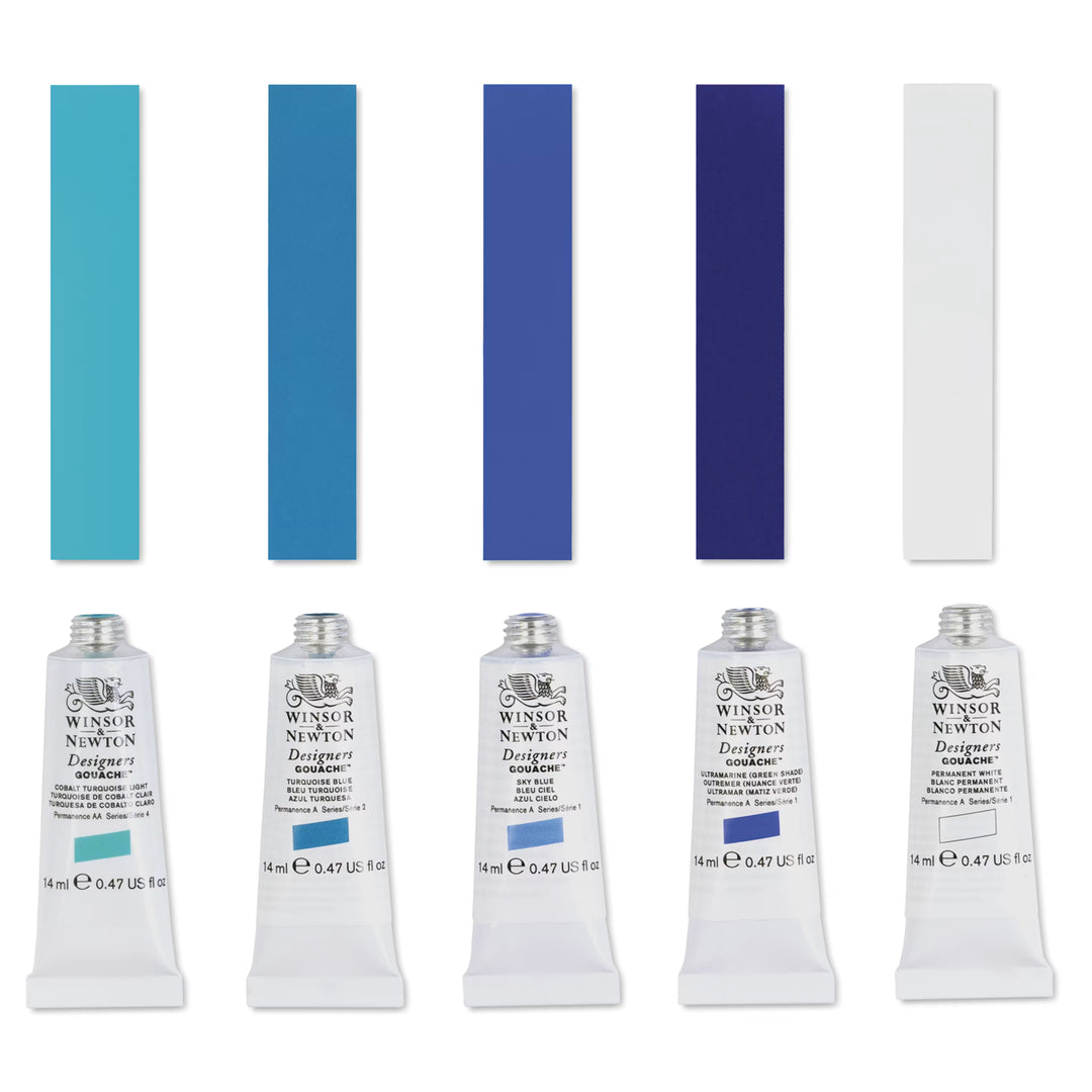 Winsor & Newton Designers Gouache - Sets of 5