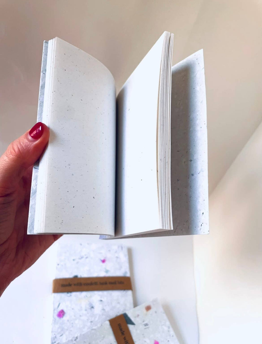 Confetti Junk Mail Handmade Notebook