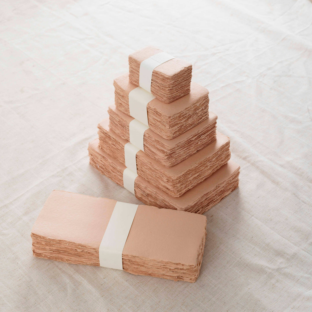 Terra Cotta Handmade Paper