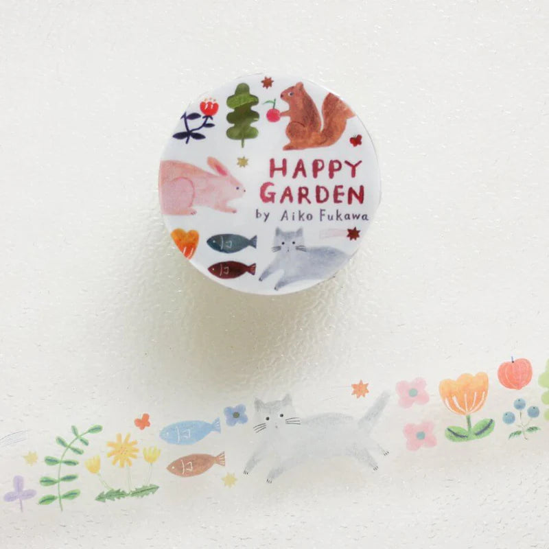 Happy Garden Washi Tape