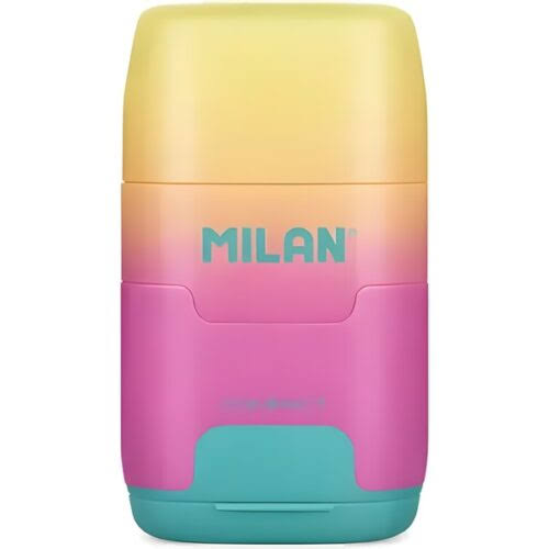 Milan Sunset Compact Sharpener and Eraser