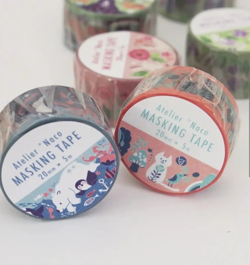 Kodomo no Kao x Natsuko Taguchi Washi Tape