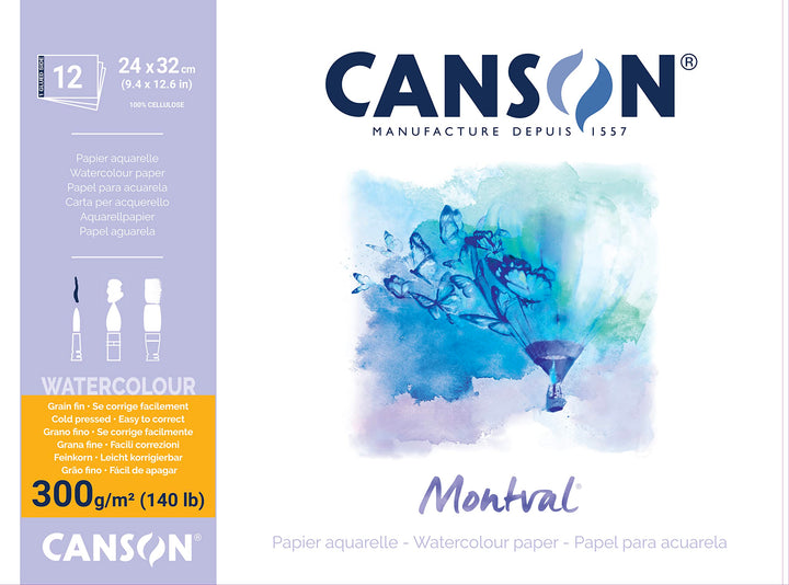 Canson Montval Watercolor Pads