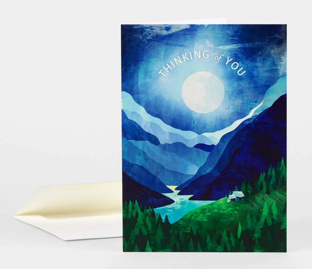 Thinking of You Mountain Card
