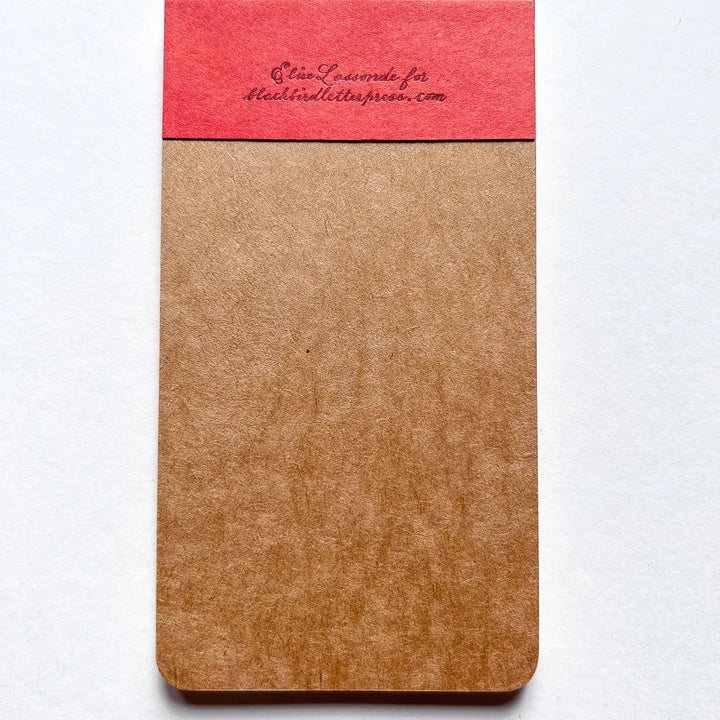 Oyster Mushroom Jotter Notepad