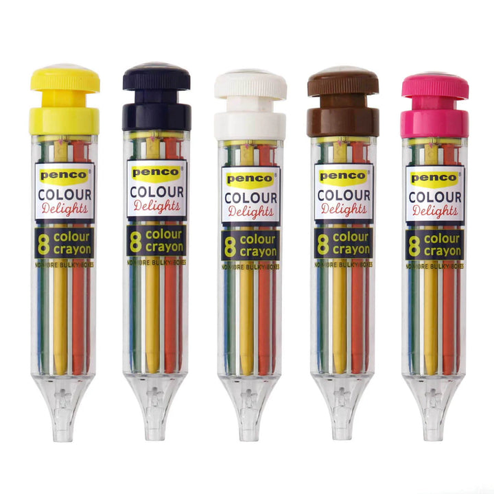 Penco 8-Color Crayon