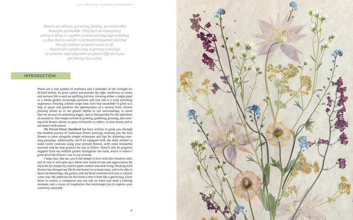 The Pressed Flower HandBook