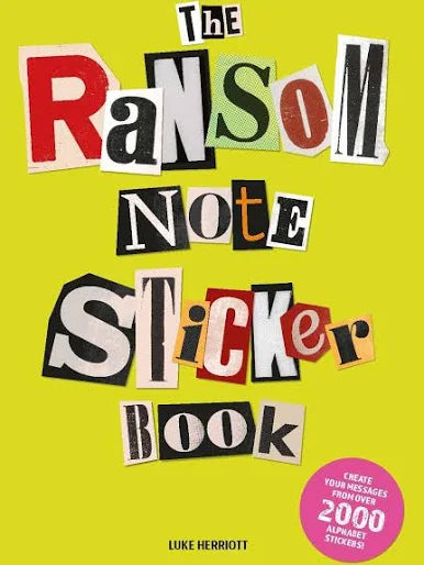 The Ransom Note Sticker Book