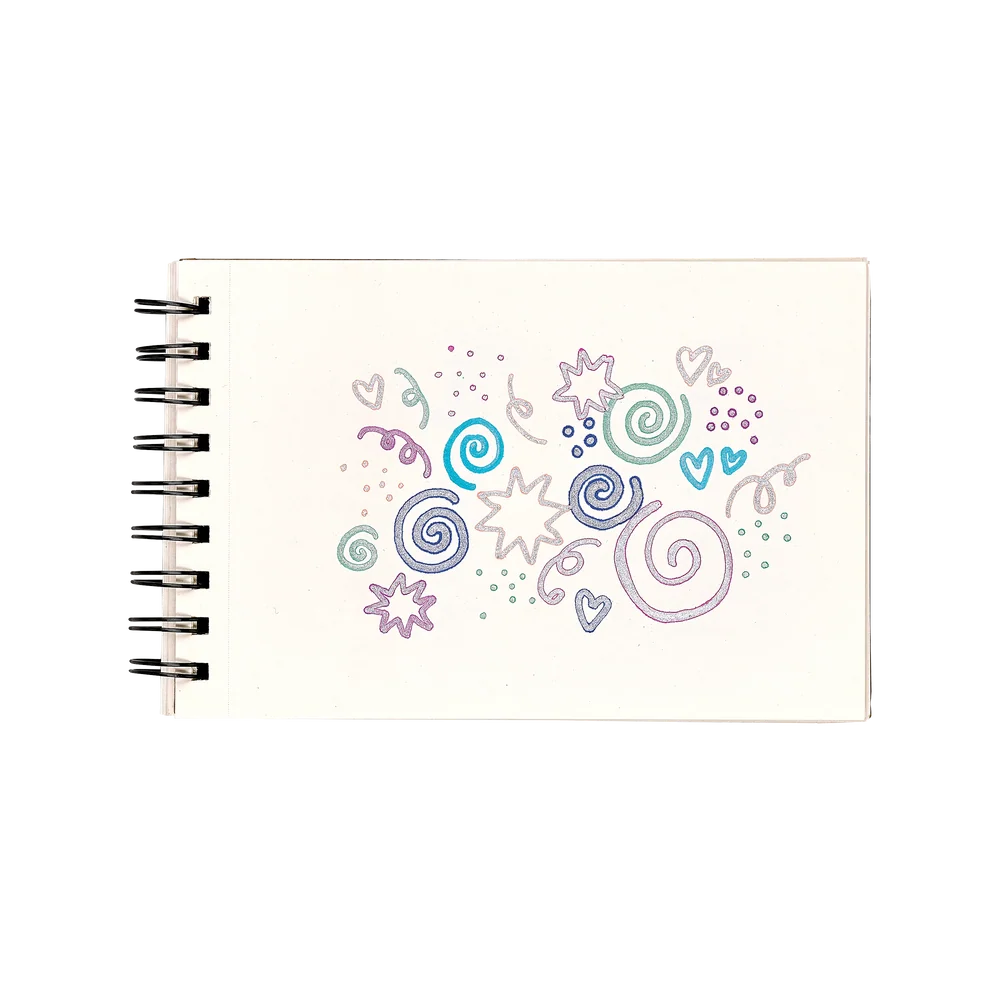 Silver Linings Outline Markers - Set of 6
