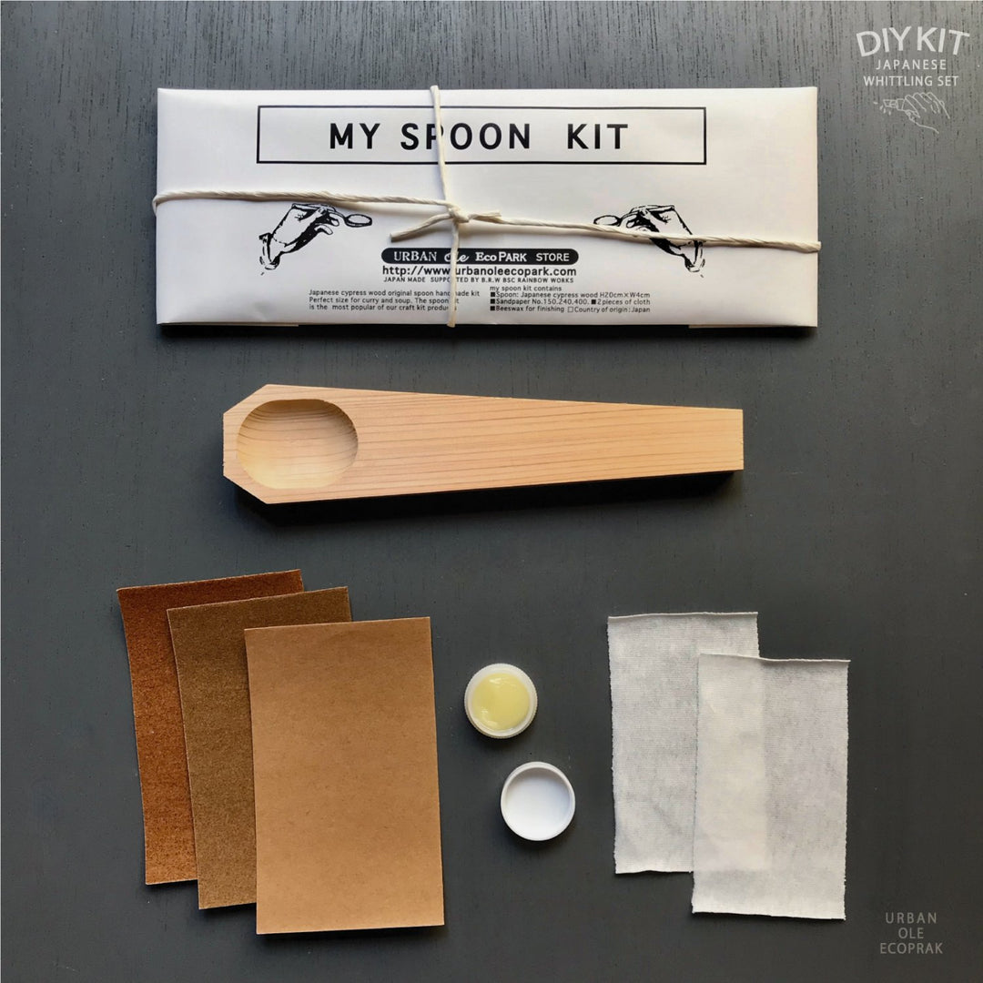 Japanese Spoon Whittling DIY kit