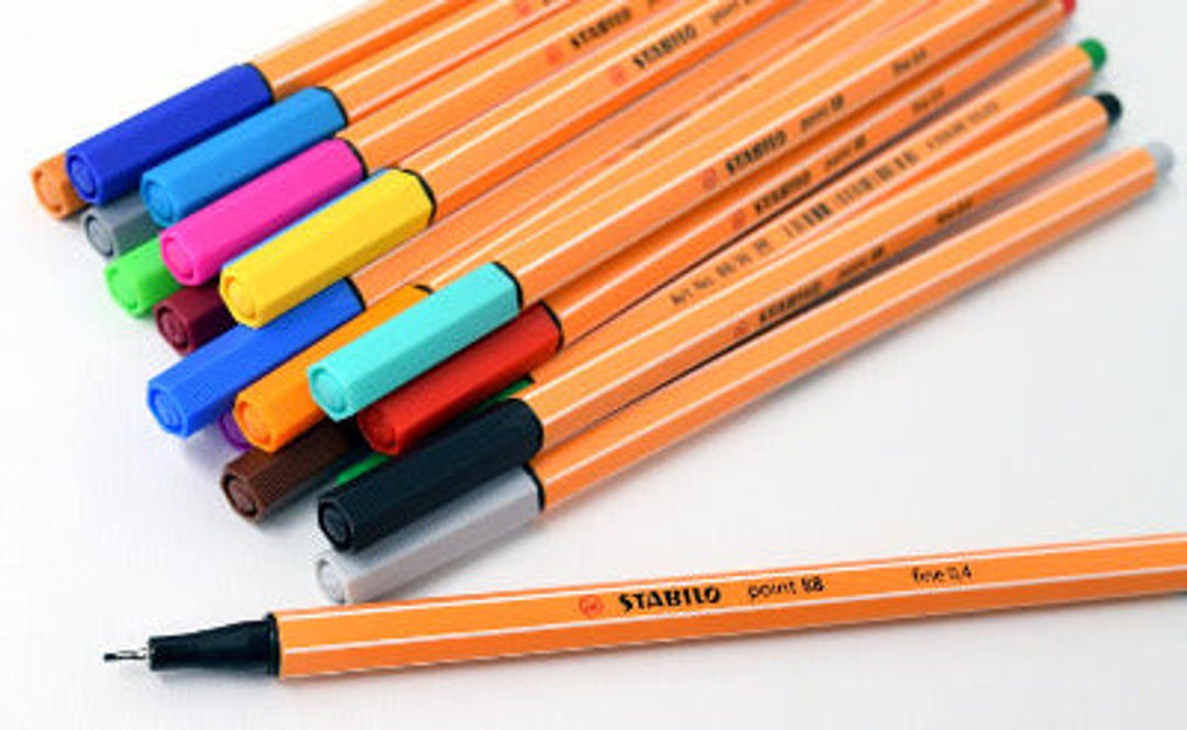 Stabilo Point 88 Fineliner Pens
