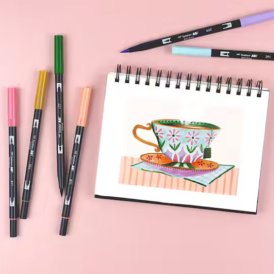 Tombow Dual Brush Set of 6
