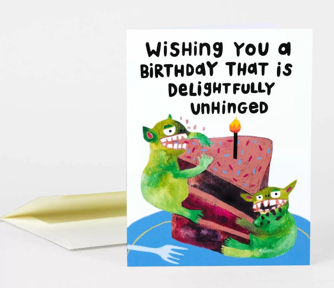 Troll Takeover Birthday Card