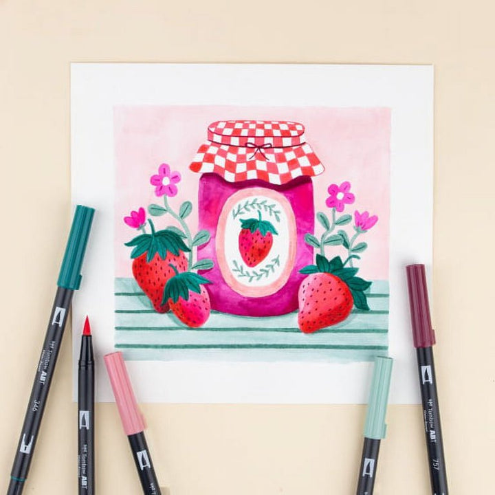 Tombow Dual Brush Set of 6