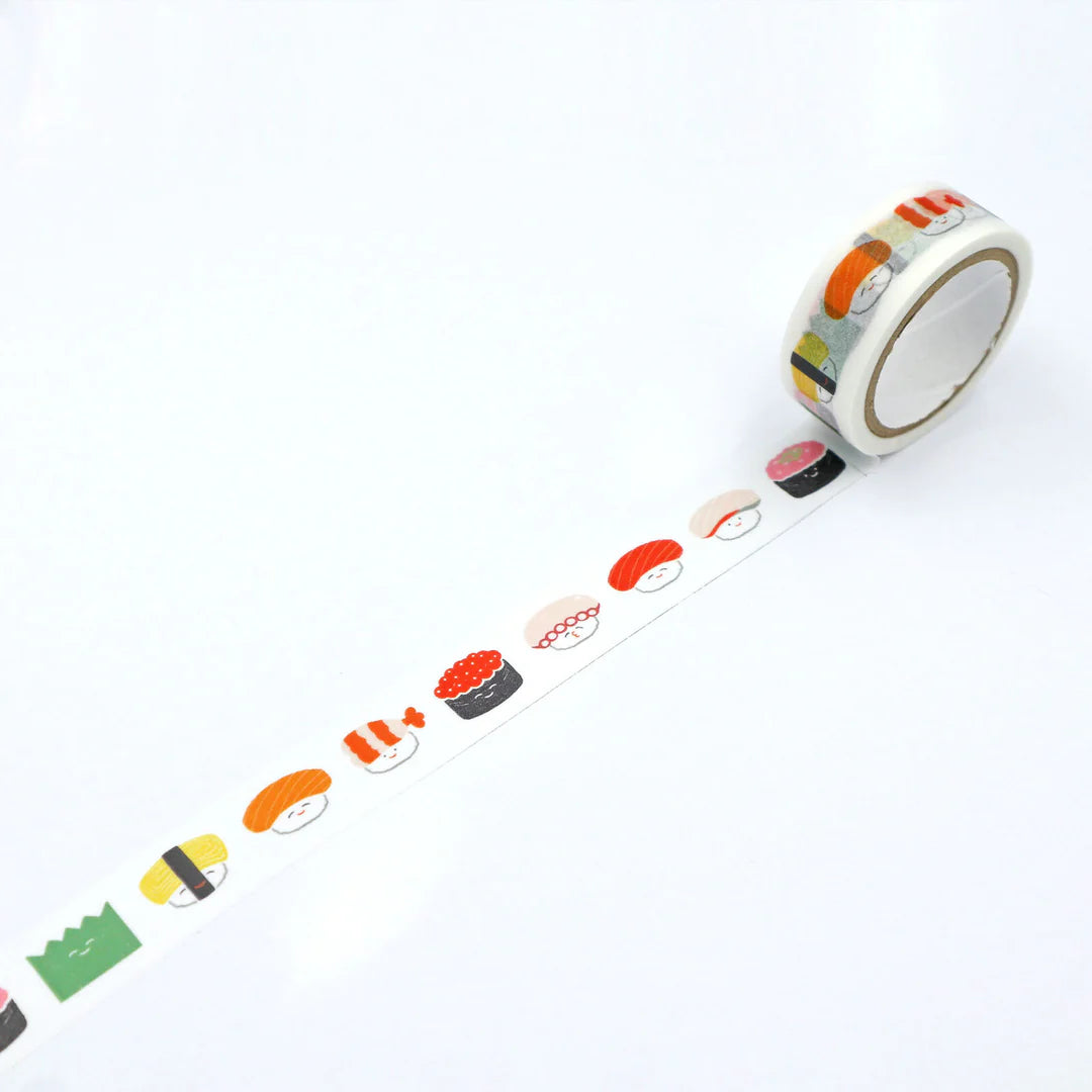 Smiley Sushi Washi Tape