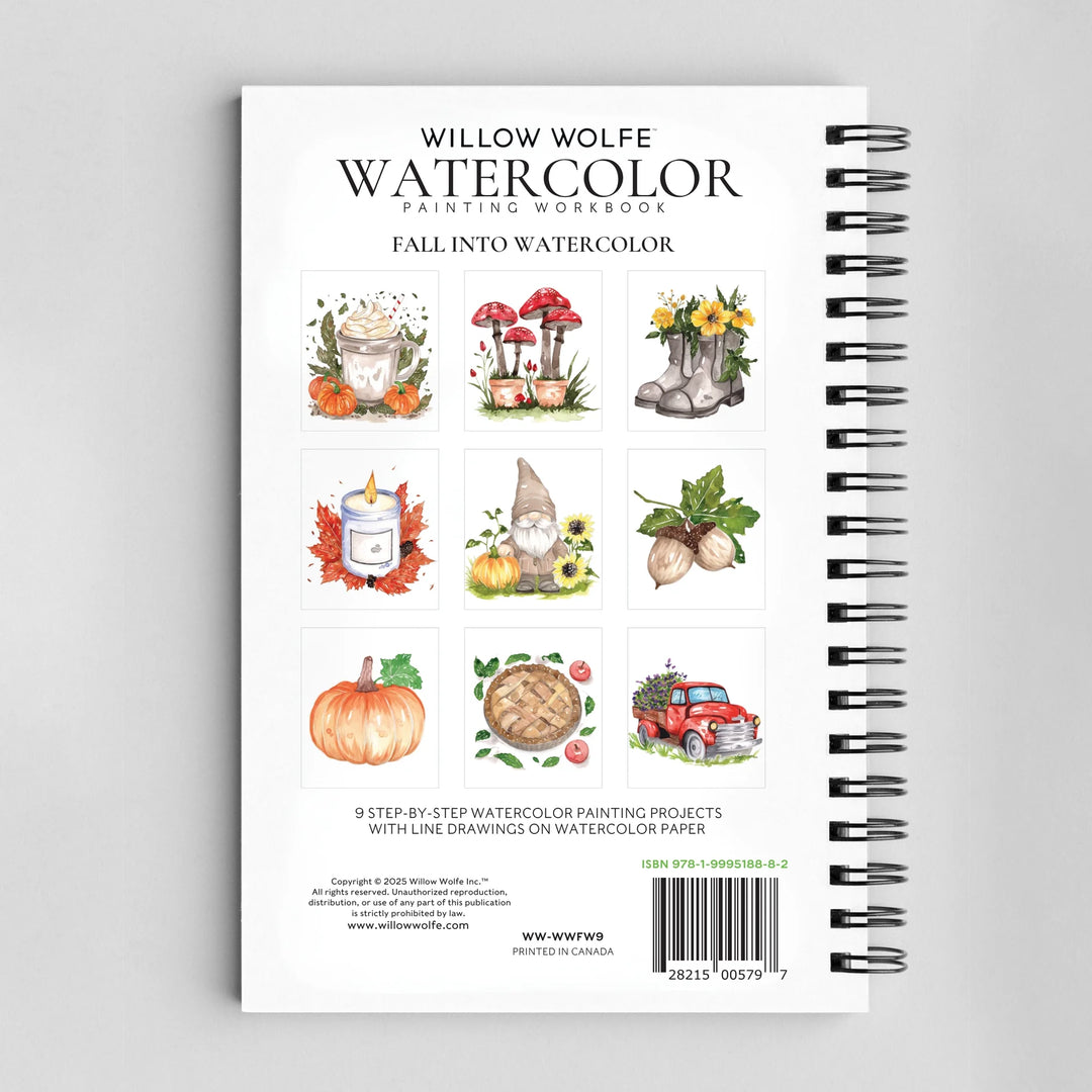 Watercolor Workbooks By Willow Wolfe
