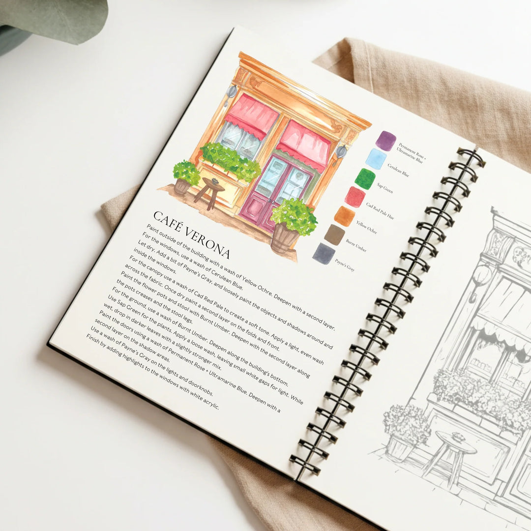 Watercolor Workbooks By Willow Wolfe