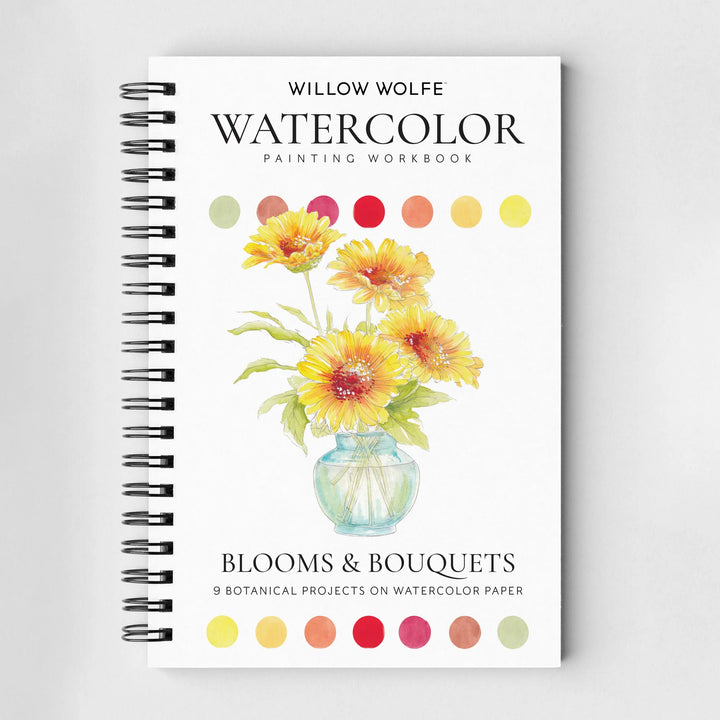 Watercolor Workbooks By Willow Wolfe