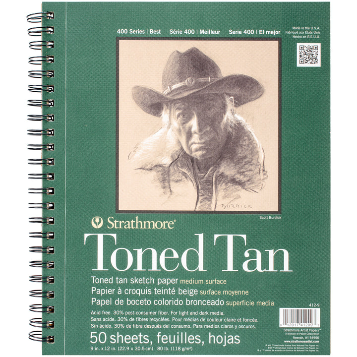 Toned Sketch Paper Pads 400 Series