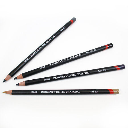 Derwent Tinted Charcoal Pencils