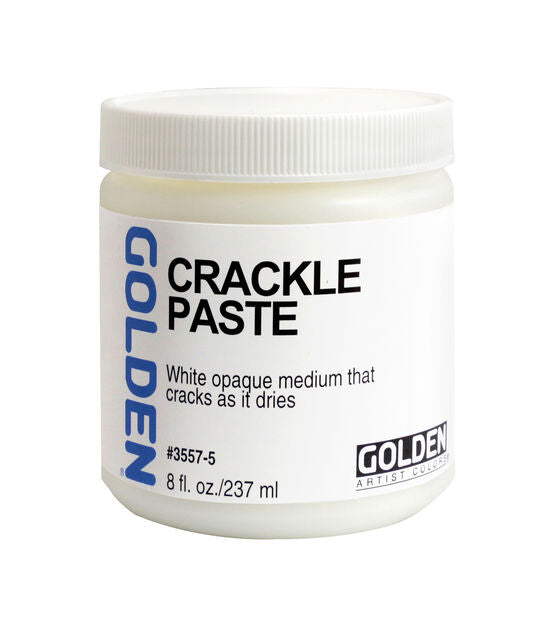 Golden Crackle Paste - 8oz