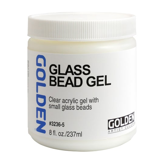 Golden Glass Bead Gel - 8oz