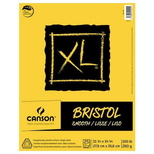 Canson XL Bristol Pads, Smooth