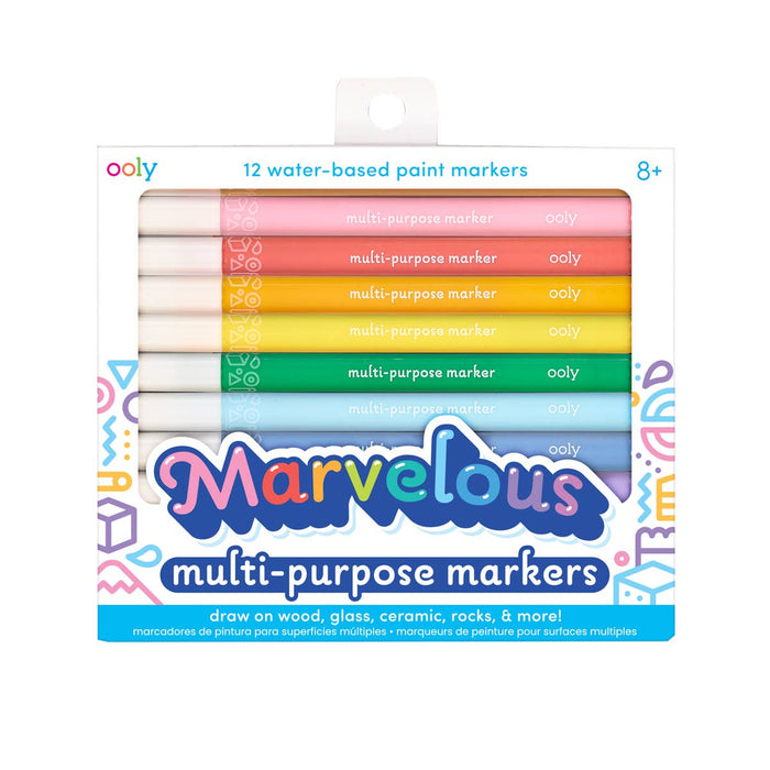 Marvelous Mutli Purpose Paint Marker - set of 12