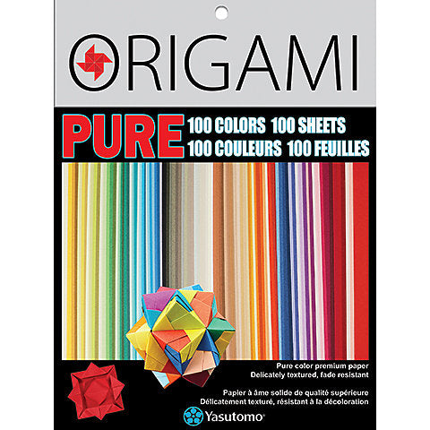 PURE Origami 100 colors 100 sheets