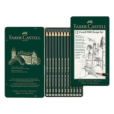 Faber-Castell 9000 set 12pk