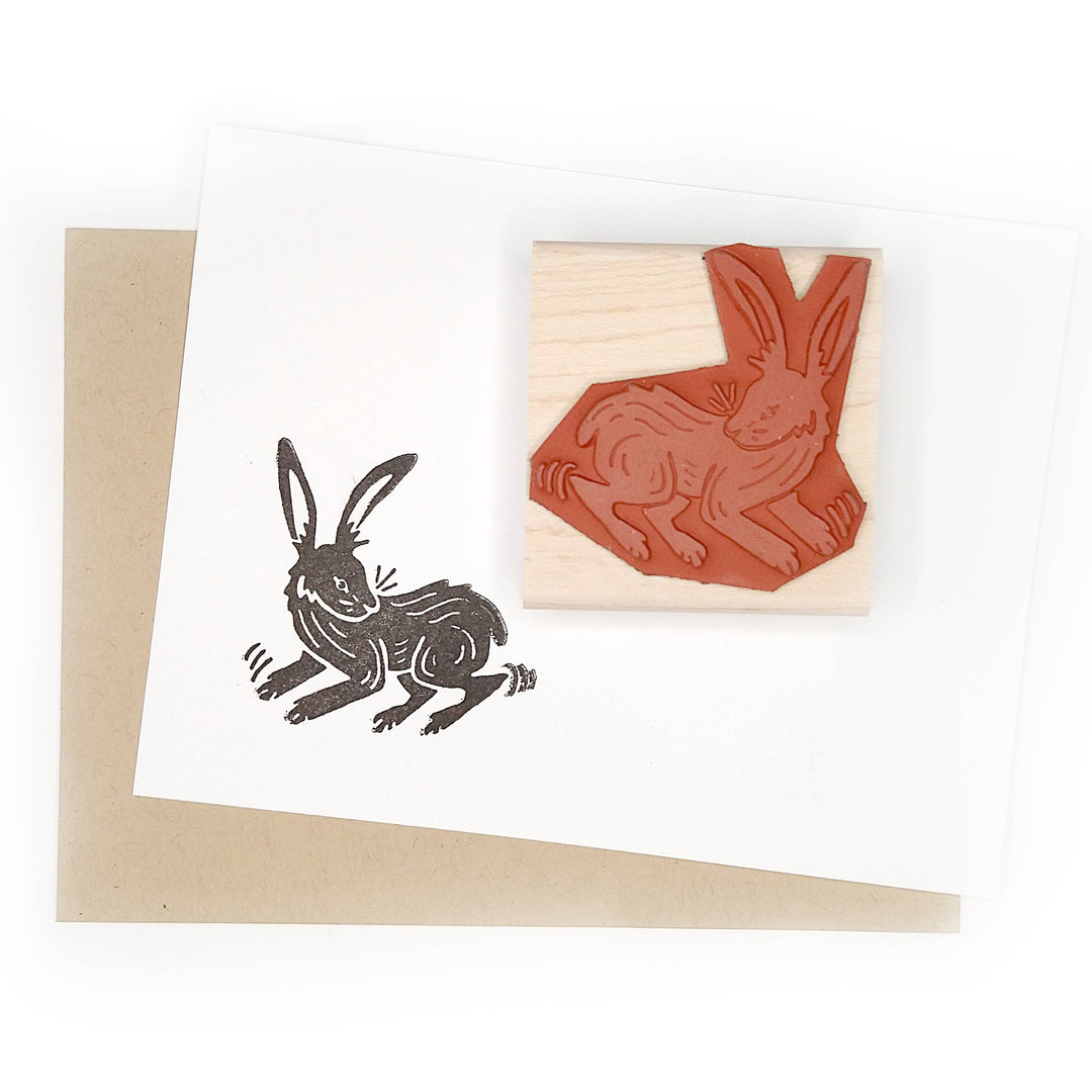 Rabbit Rubber Stamp
