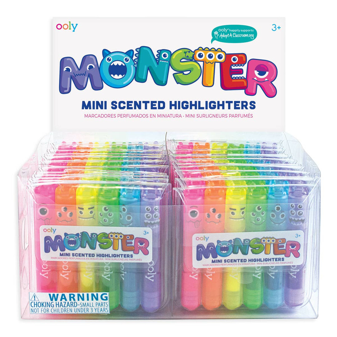 Mini Monster Scented Highlighter Markers