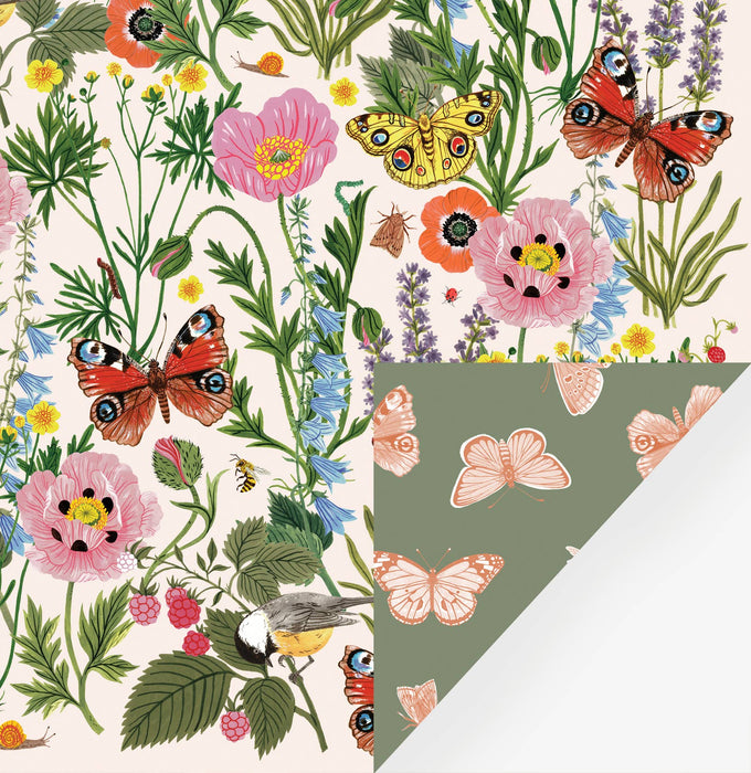 Prairie Double Sided Wrapping Paper Single Sheets