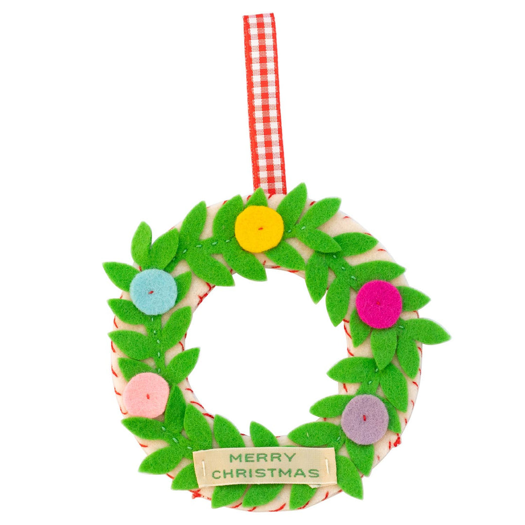 Felt Sewing Kit - Wreath